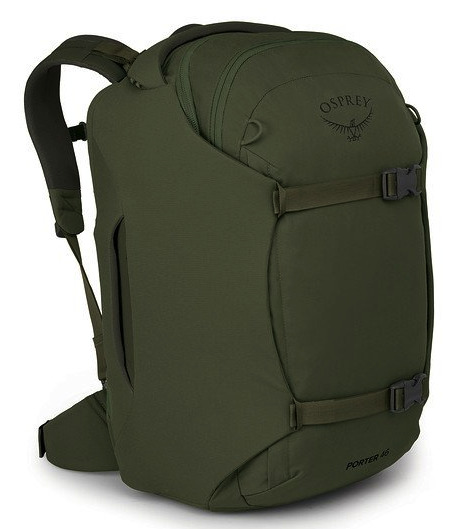 porter 46 osprey travel backpack front