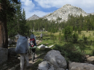 tips for hiking the john muir trail - hikers on trail