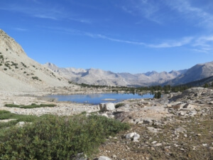 tips for hiking the john muir trail - alpine lake