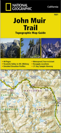 hiking the john muir trail - tips from my trip national geographic john muir trail map