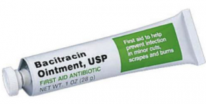 backpacking first aid kit list - bacitracin