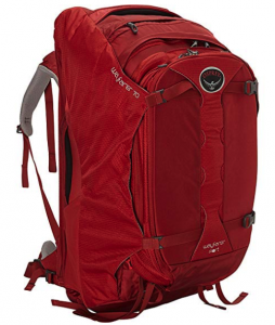 three discounted osprey backpacks - wayfarer 70