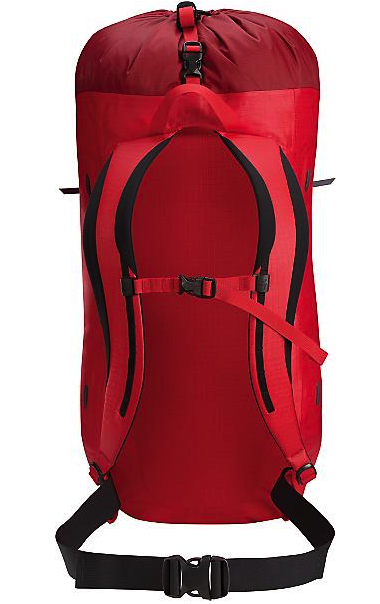 arcteryx alpha fl pack - back