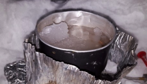 how to get clean water in the wild - melt snow