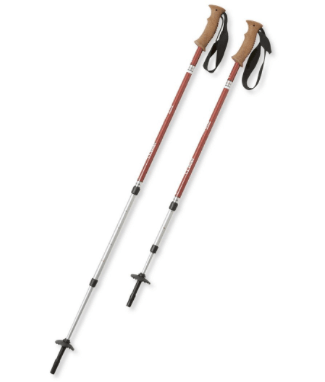 the pros and cons of hiking poles - telescoping poles