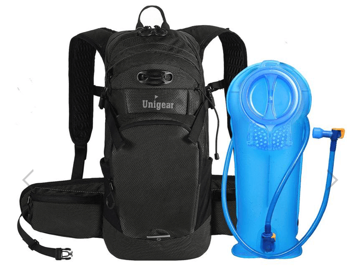 unigear product review - hydration backpack