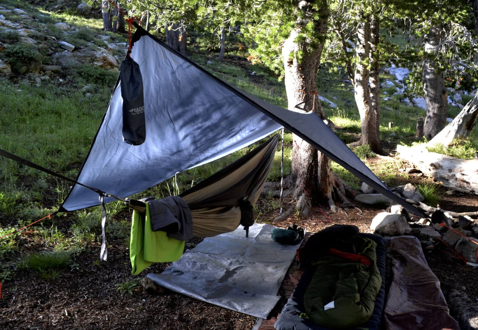 A Hammock Camping Gear List The Backpack Guide