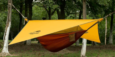 benefits of sleeping in a hammock - air flow