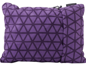 hammock camping gear list - compressible pillow
