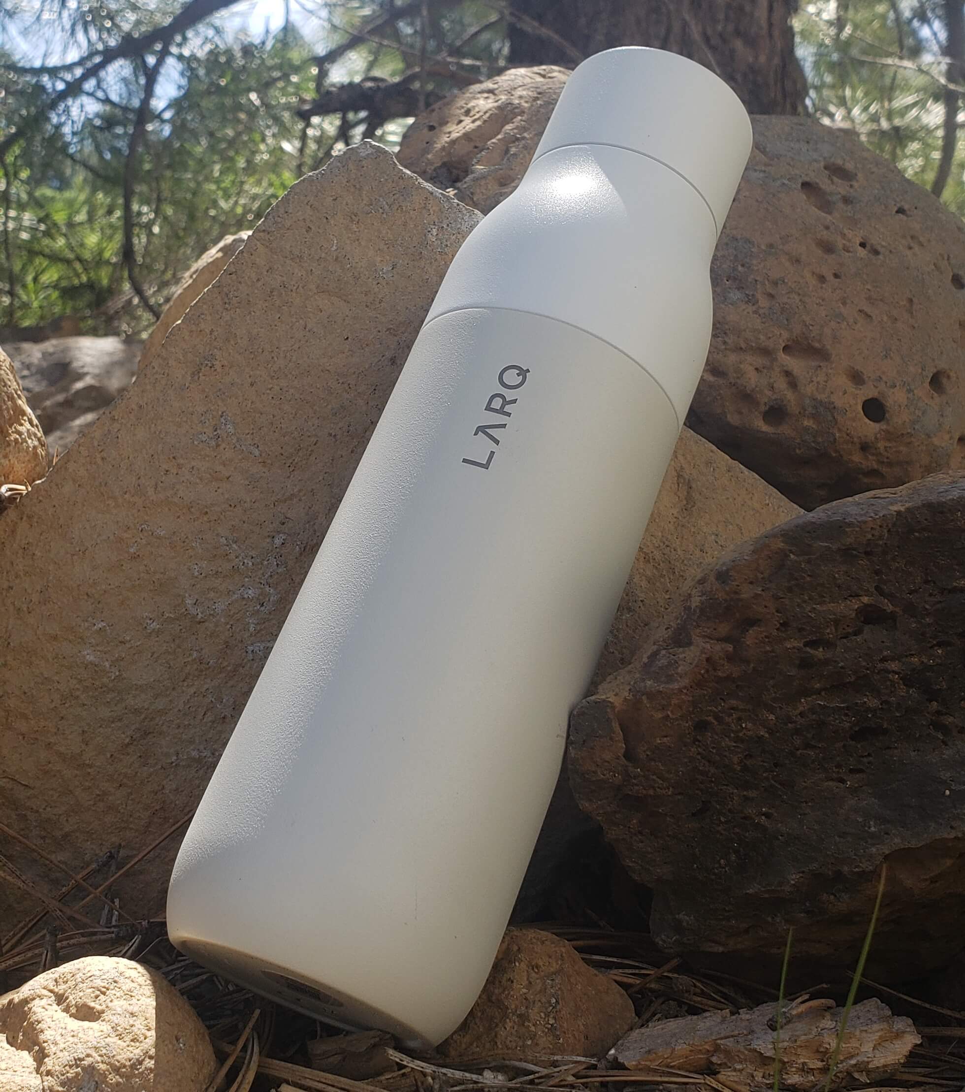 Larq Self Cleaning UV Water Bottle | The Backpack Guide
