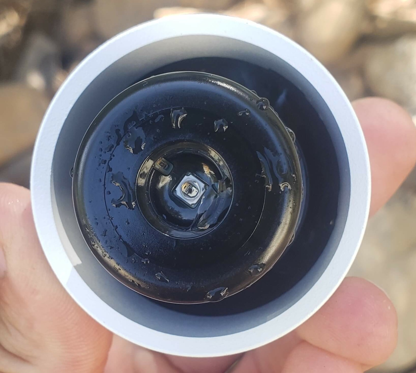 Larq Self Cleaning Water Bottle uv light The Backpack Guide