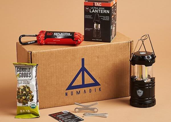 Outdoor Monthly Subscription Boxes For Men - Nomadik