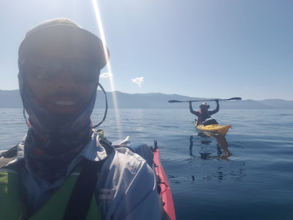 Kayaking Lake Tahoe - day five whale beach to lake forest