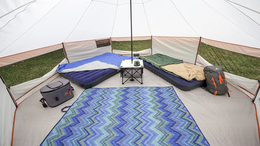 Backyard Camping Ideas For Kids - ozark trail tent 2