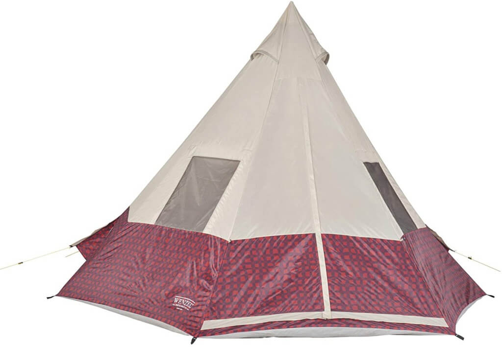 Backyard Camping Ideas For Kids - wenzel shenanigan teepee tent