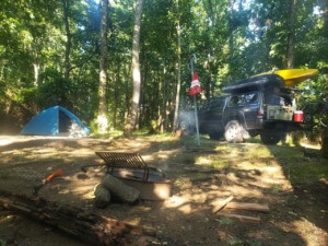 Site #5 at Campfire Lodgings