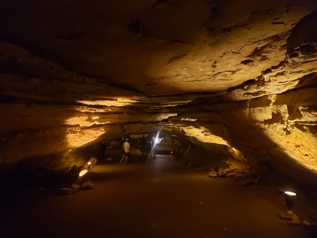 The Mammoth Cave National Park of Kentucky Historic Cave Entrance