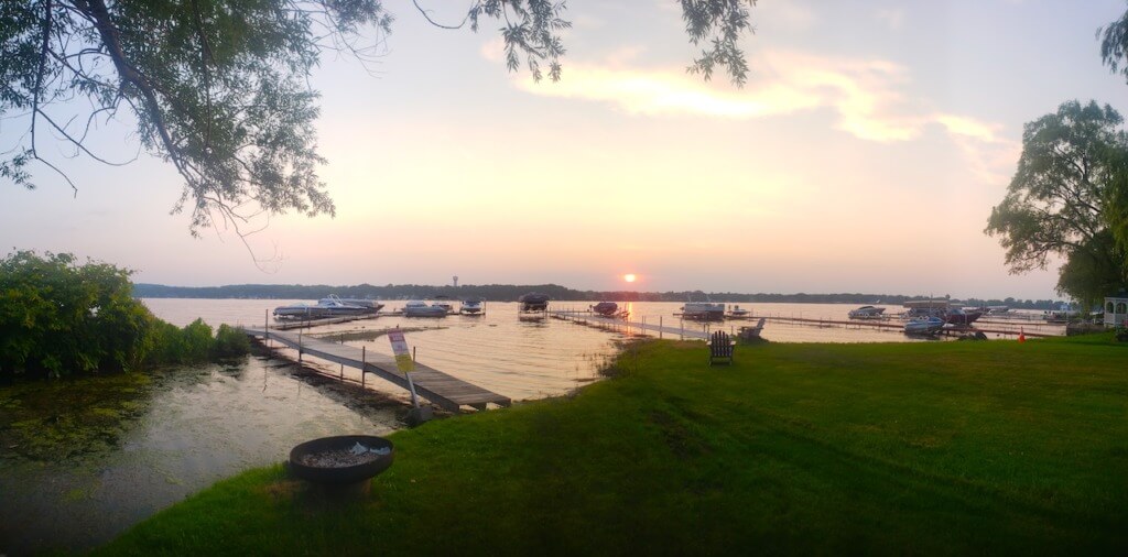 hiking upstate new york Conesus Lake in Upstate New York