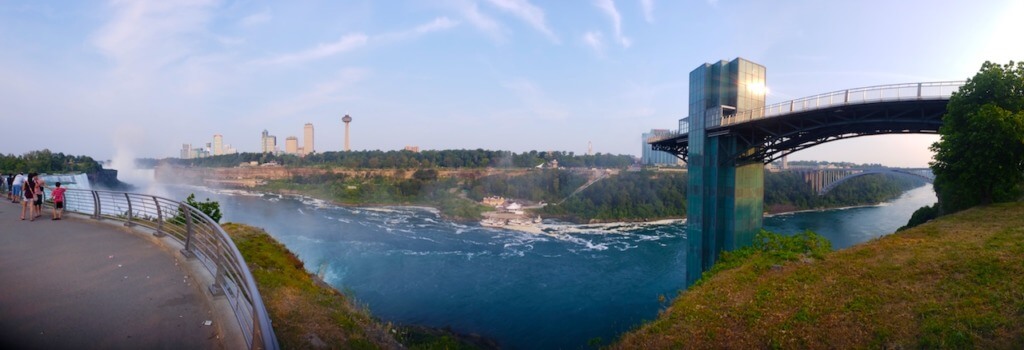 hiking upstate new york Niagara Falls Overlook