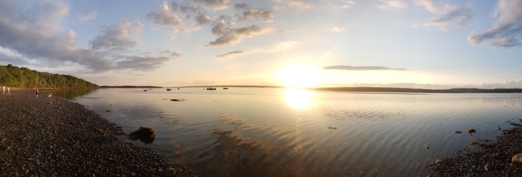 Sunset Over Mount Desert Narrows