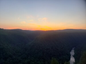 Sunset Over Pine Creek Gorge