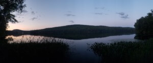 Sunset Over Ricker Pond