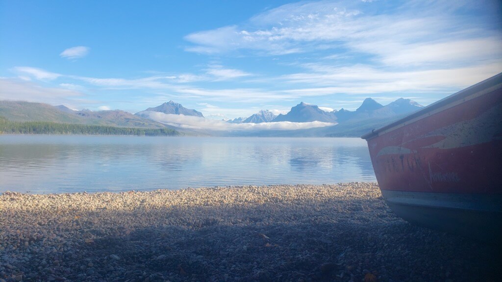 Lake McDonald with Morning Fog