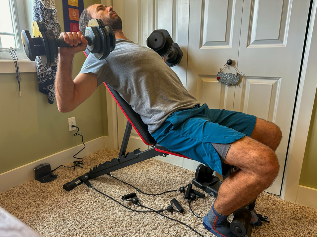 incline bench on flybird fitness