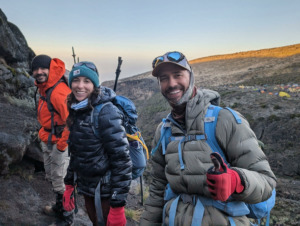 Vantage Alpine jacket review climbing Barranco Wall on Kilimanjaro