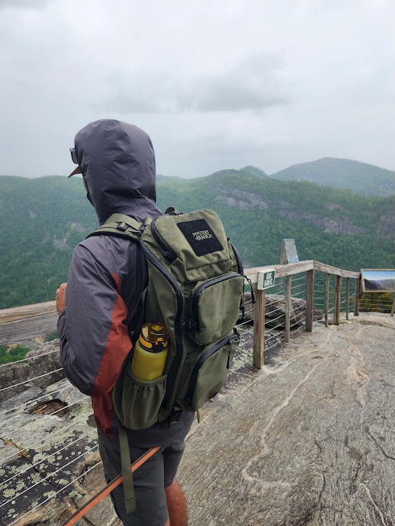 Mystery Ranch Blitz 30 review in the rain